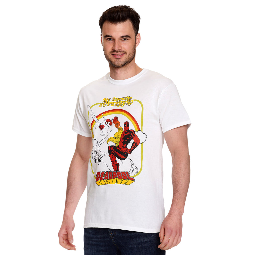Produktbild Deadpool - My Favourite Superhero T-Shirt weiß