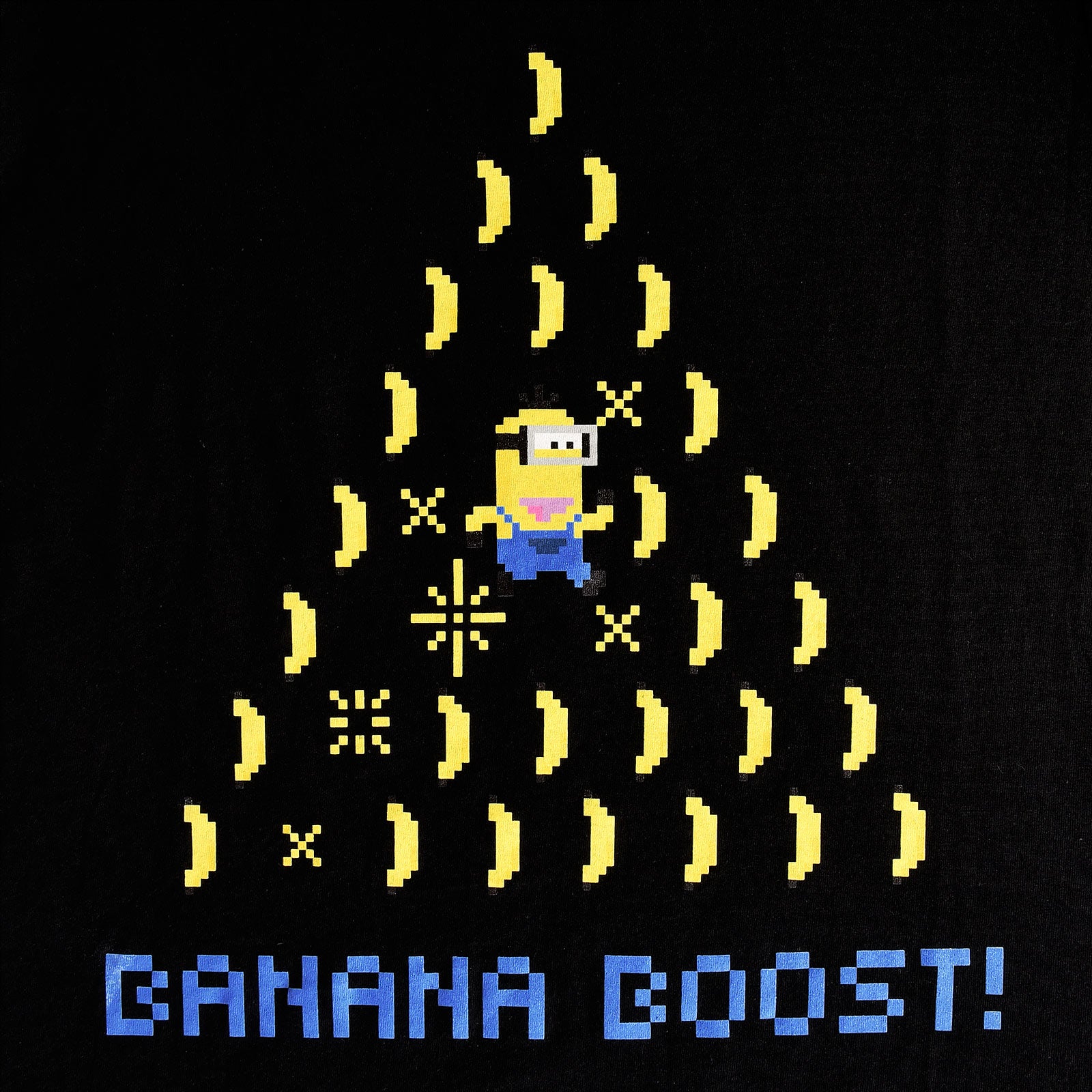 Image produit Minions - T-shirt Banana Boost noir