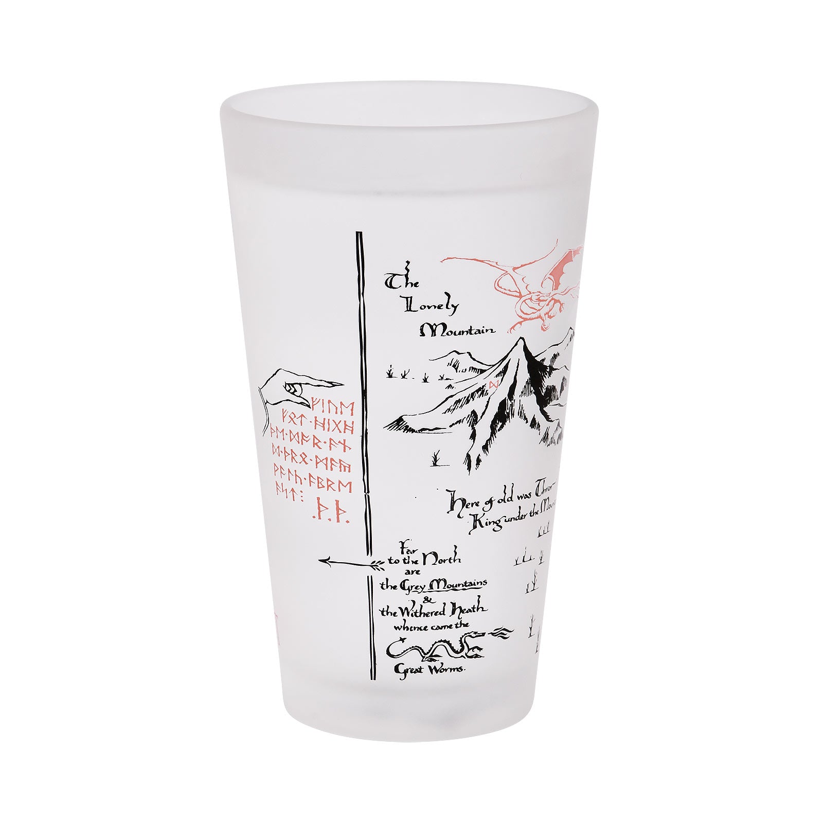 Produktbild Der Hobbit - Erebor mit Smaug Kälteeffekt Glas