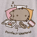 Produktbild Pusheen - Purrfect Weekend Damen T-Shirt grau