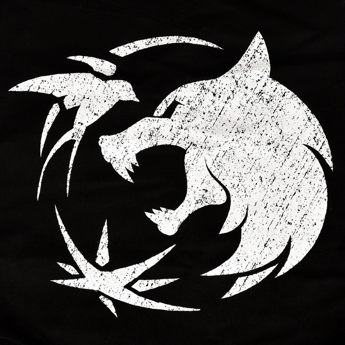 Produktbild Wolf Emblem Sportbag für Witcher Fans schwarz