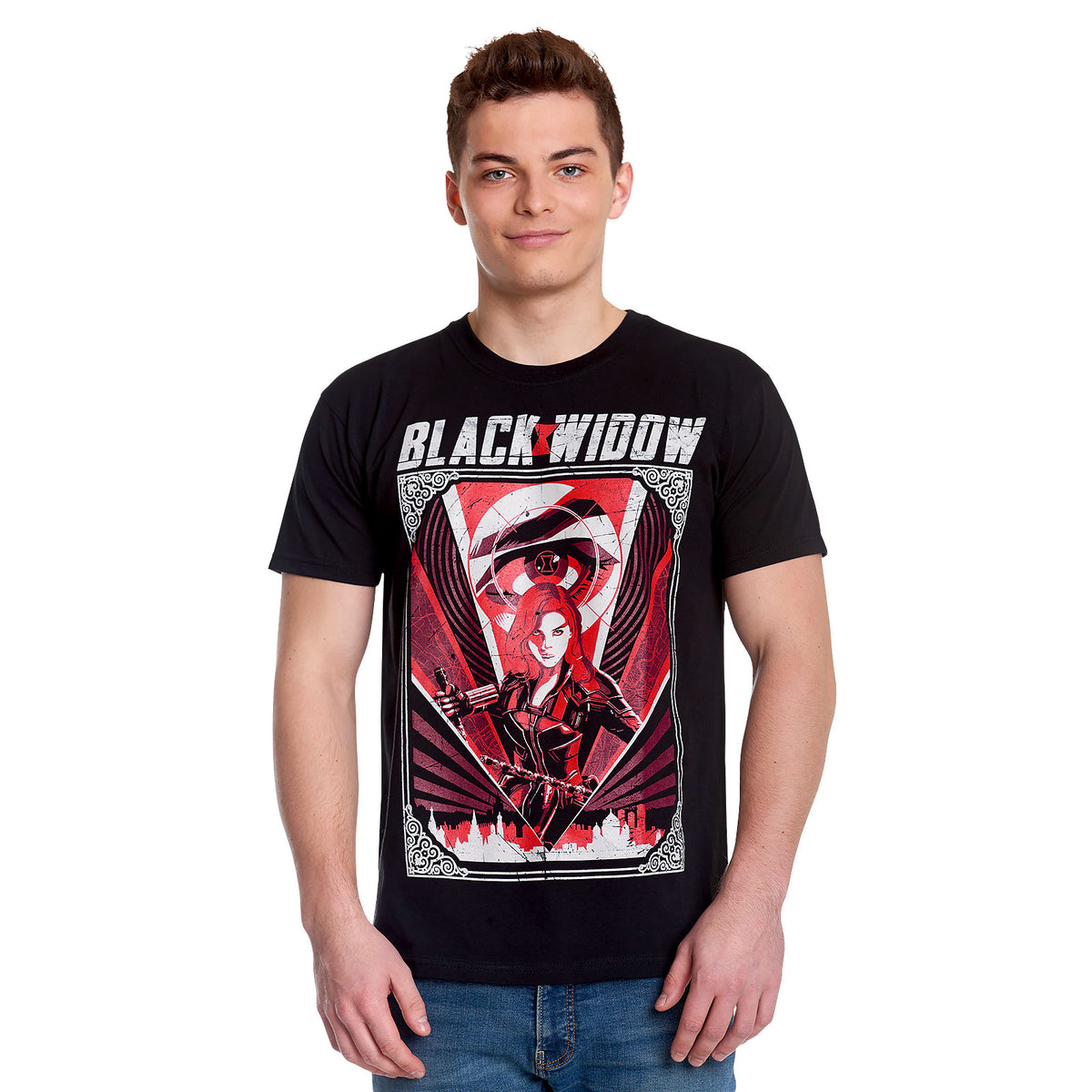 Image produit Black Widow - Eye in the Sky T-shirt de film noir
