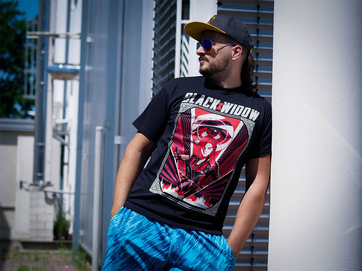 Image produit Black Widow - Eye in the Sky T-shirt de film noir