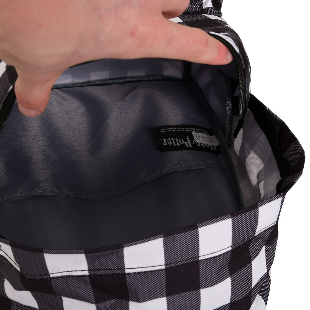 Produktbild Harry Potter - Hogwarts Wappen Karo Rucksack