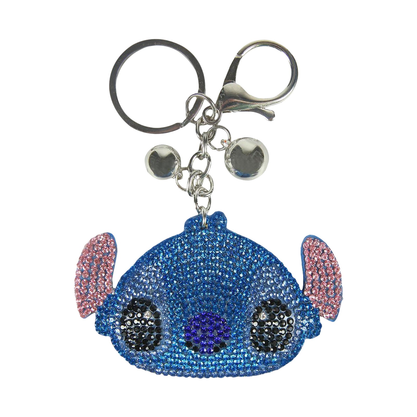 Produktbild Lilo & Stitch - Stitch Face Glitter Schlüsselanhänger