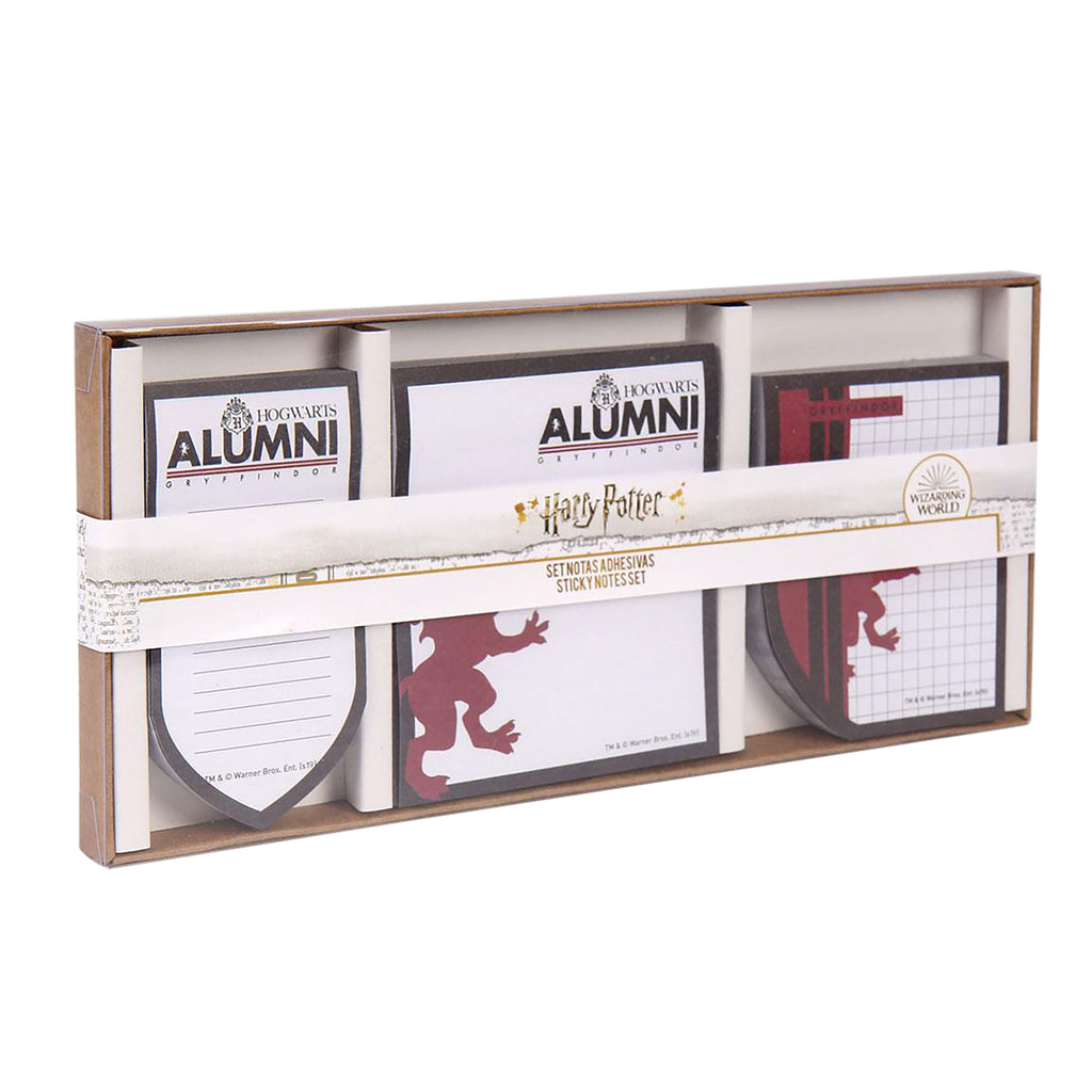 Image produit Harry Potter - Bloc-notes Gryffondor Alumni Lot de 3