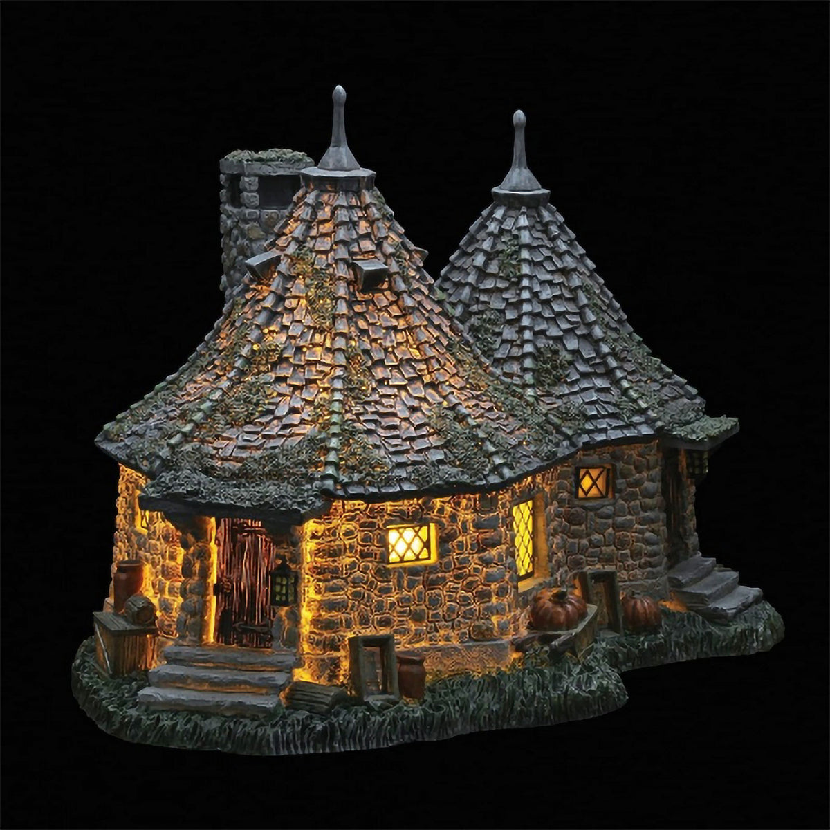 Produktbild Hagrids Hütte Miniatur Replik mit Beleuchtung - Harry Potter