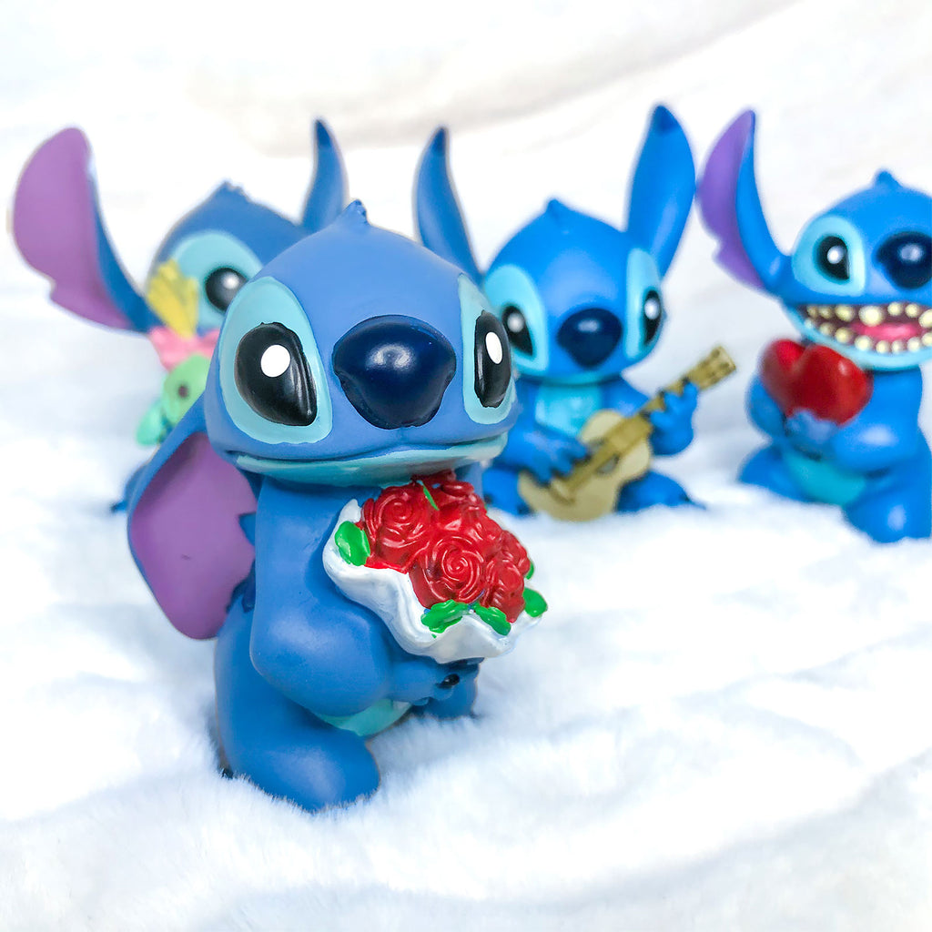 Produktbild Lilo & Stitch - Stitch Figur mit Rosen