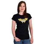 Immagine del prodotto Wonder Woman - T-shirt Logo Donna Nera