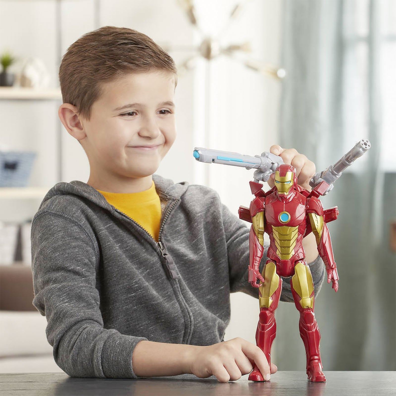 Image produit Avengers - Figurine d'action Iron Man Blast Gear 29 cm