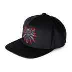 Image produit Witcher - Casquette Snapback Medaillon Loup Noir