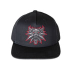 Image produit Witcher - Casquette Snapback Medaillon Loup Noir