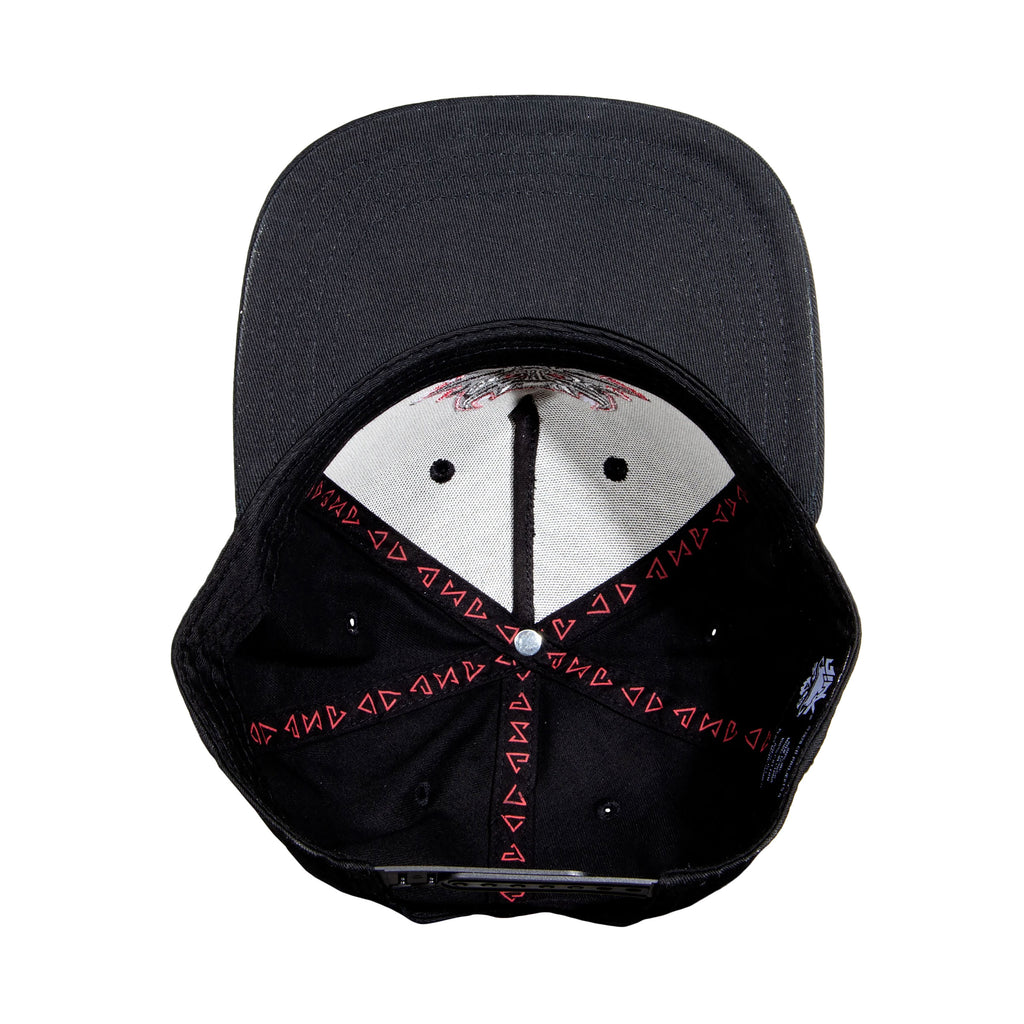 Image produit Witcher - Casquette Snapback Medaillon Loup Noir