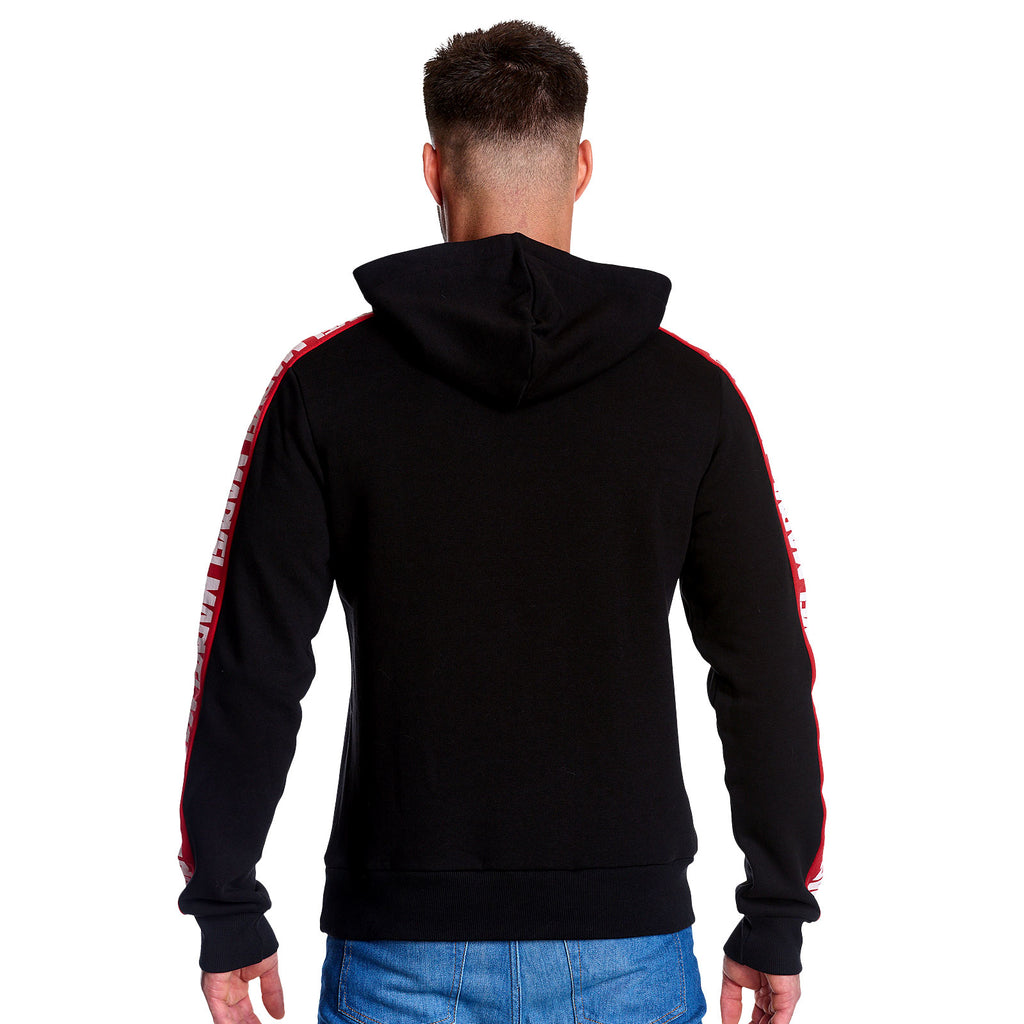 Produktbild Marvel - Logo Hoodie mit Ärmelprint schwarz