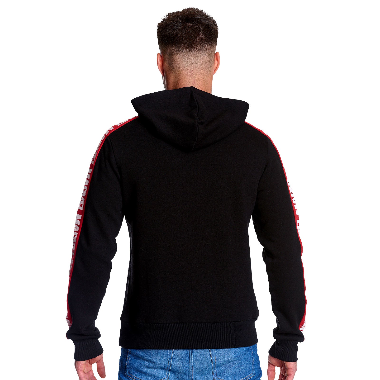 Produktbild Marvel - Logo Hoodie mit Ärmelprint schwarz
