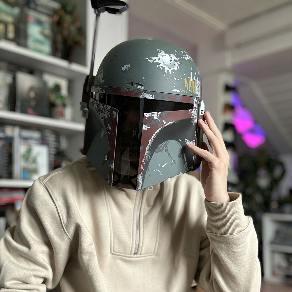Produktbild Star Wars - Boba Fett Helm Premium Replik mit Lichteffekten