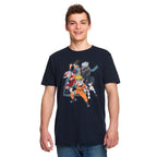 Image produit Naruto - T-shirt d'équipe Konoha bleu