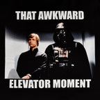Produktbild Star Wars - Elevator Moment T-Shirt schwarz
