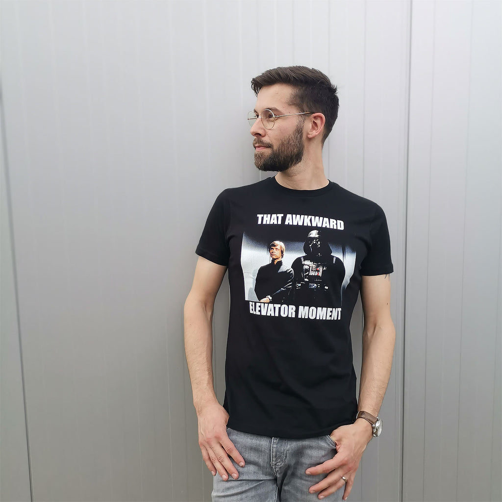 Produktbild Star Wars - Elevator Moment T-Shirt schwarz