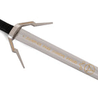 Image produit Réplique de l'épée d'argent de Geralt de Riv avec fourreau pour les fans de Witcher