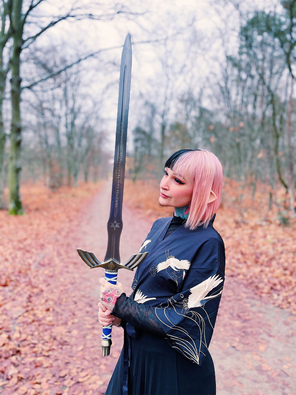 Immagine del prodotto Replica della Master Sword con fodero per fan di Zelda