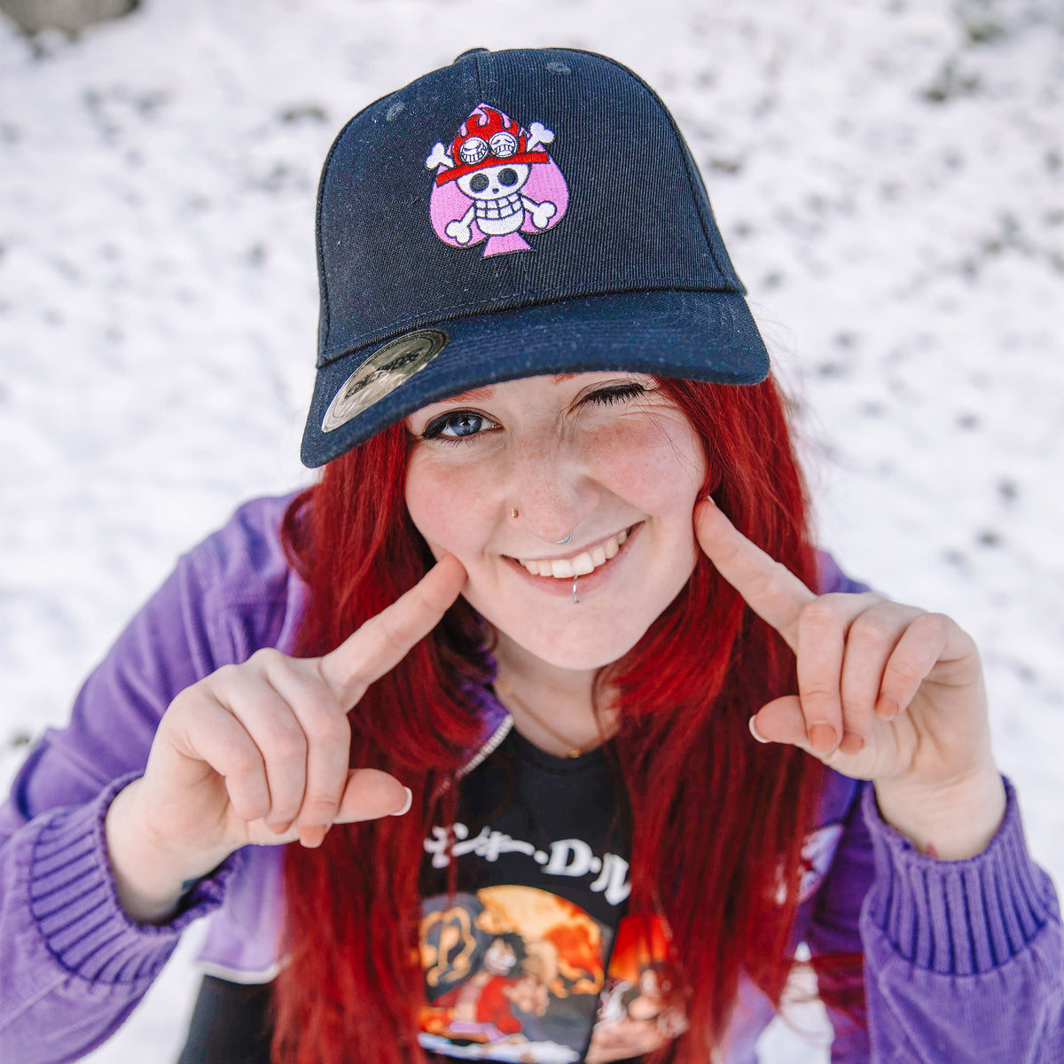 Image produit One Piece - Casquette Skull de Portgas D. Ace