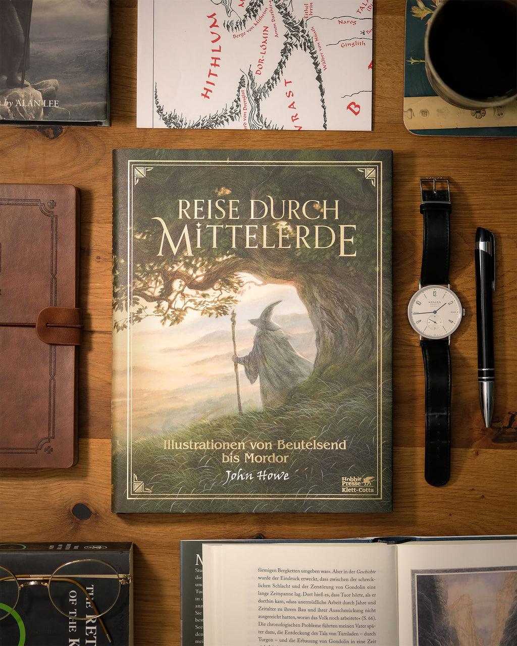 Produktbild Reise durch Mittelerde - Illustrationen von Beutelsend bis Mordor