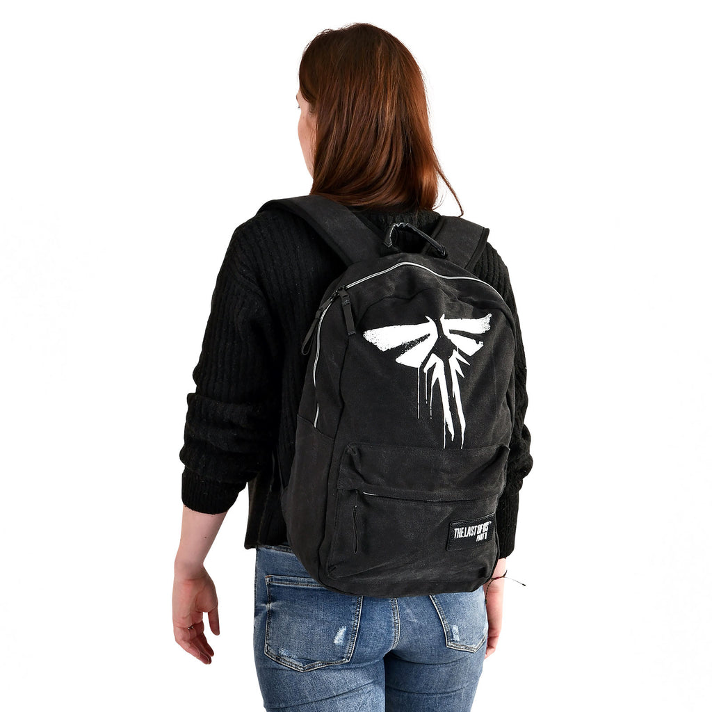 Produktbild The Last of Us - Fireflies Logo Rucksack schwarz