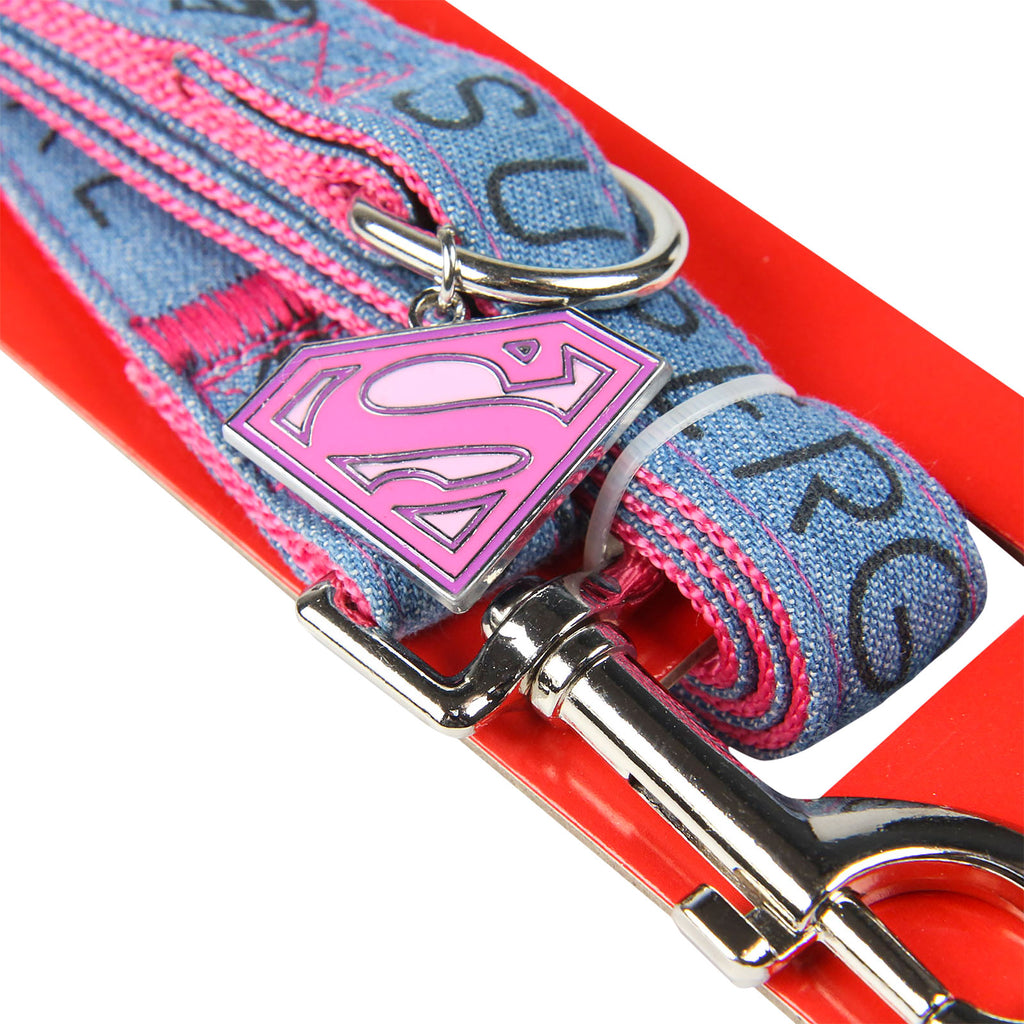Immagine del prodotto Guinzaglio per cani Supergirl rosa-blu