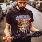 Produktbild Masters of the Universe - Characters Distressed T-Shirt schwarz