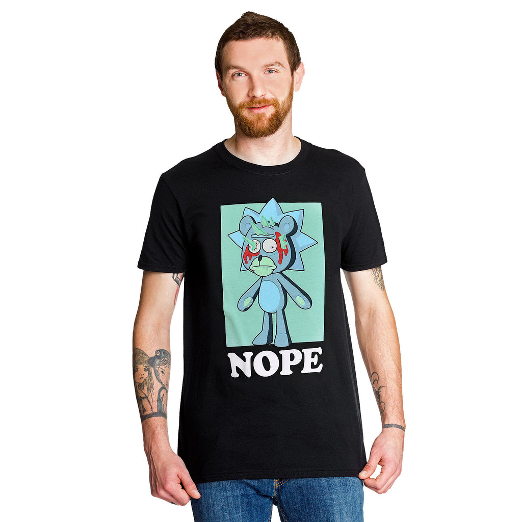 Produktbild Rick and Morty - Nope T-Shirt schwarz