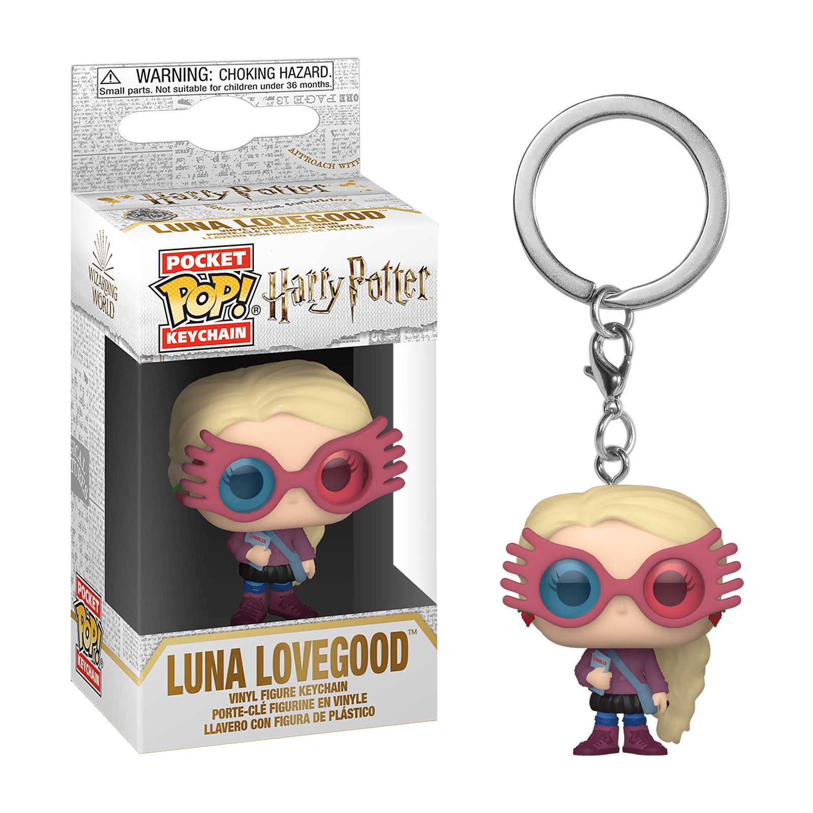 Produktbild Harry Potter - Luna Lovegood Funko Pop Schlüsselanhänger