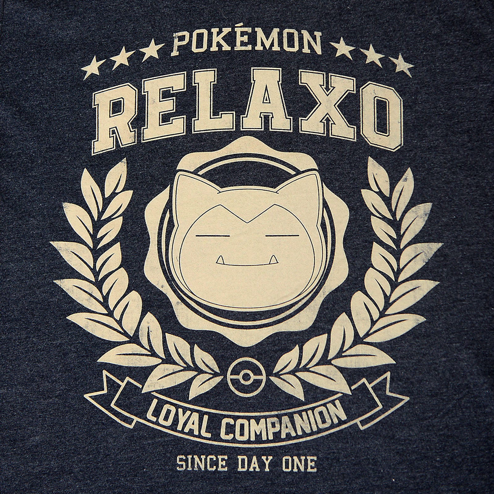 Image produit Pokemon - T-shirt bleu Loyal Companion de Ronflex