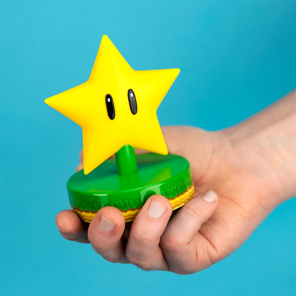 Immagine del prodotto Super Mario - Lampada da tavolo 3D Icone Super Stella