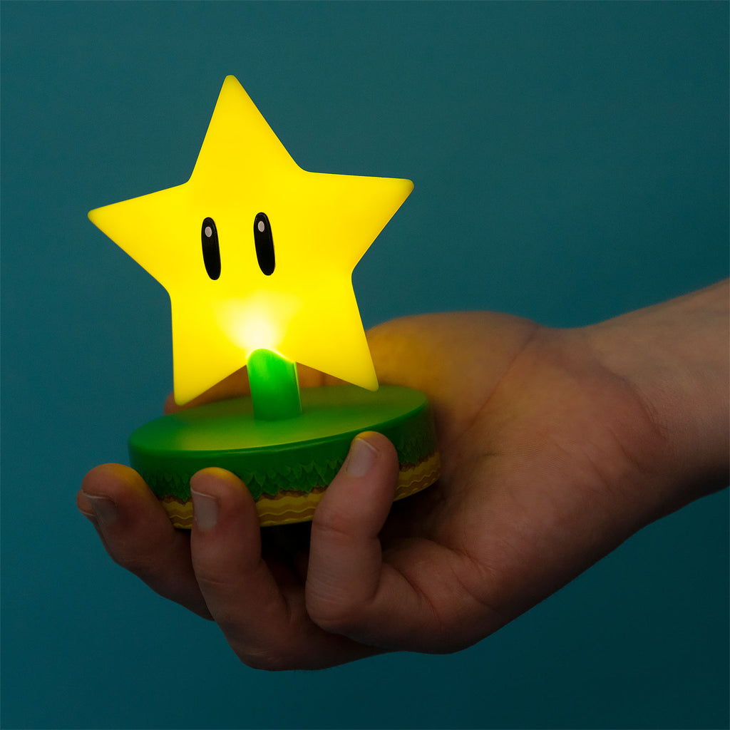 Immagine del prodotto Super Mario - Lampada da tavolo 3D Icone Super Stella