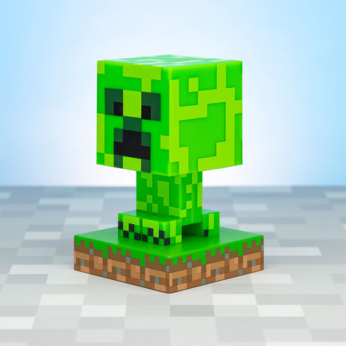 Produktbild Minecraft - Creeper Icons 3D Tischlampe
