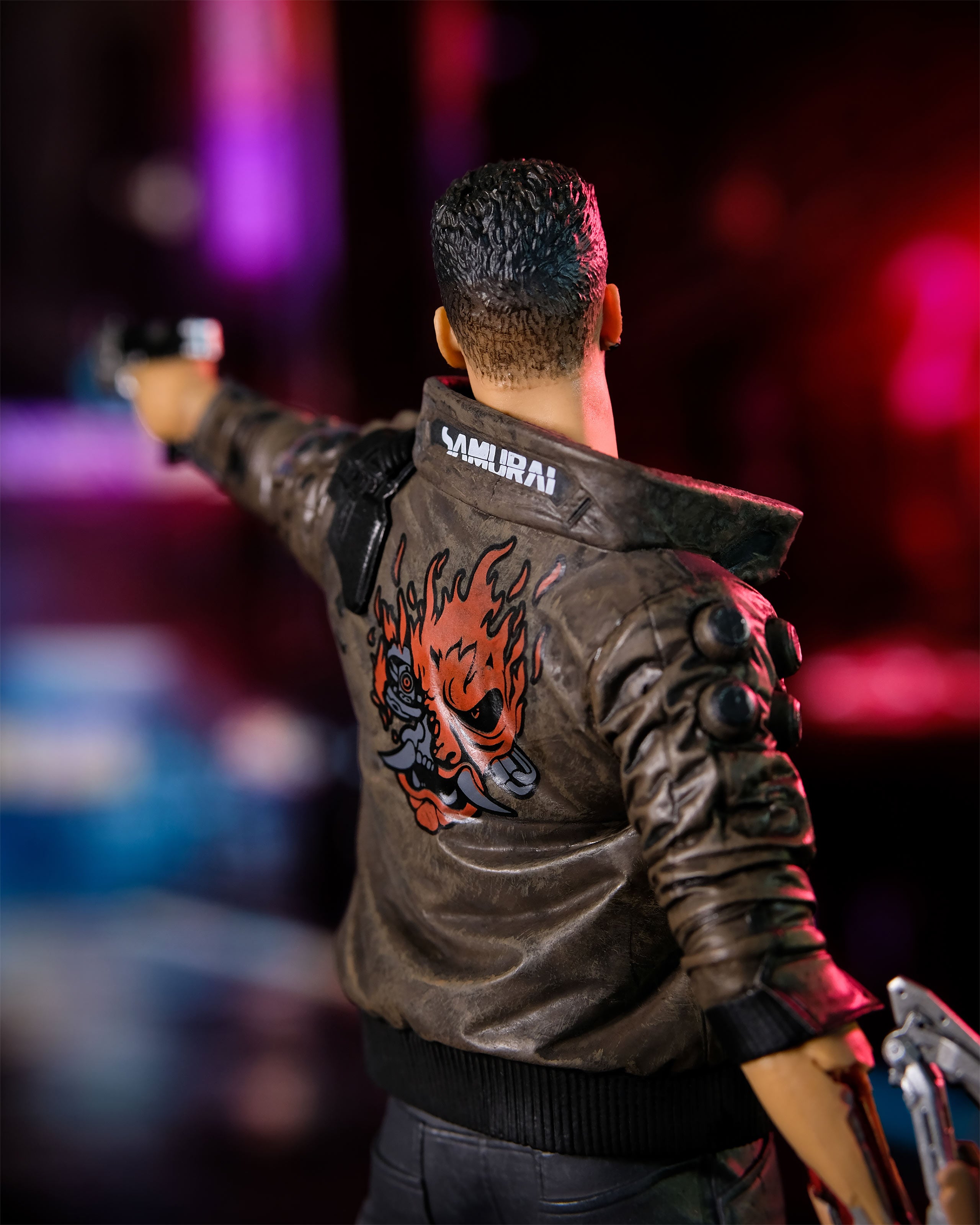 Produktbild Cyberpunk 2077 - Male V Figur 23 cm