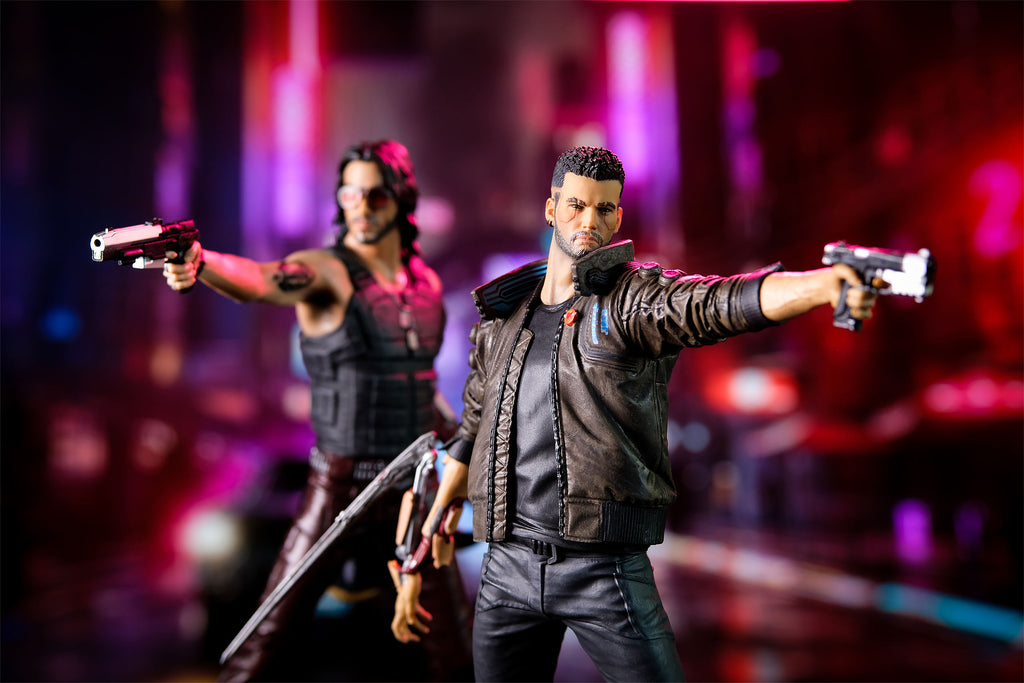 Produktbild Cyberpunk 2077 - Male V Figur 23 cm