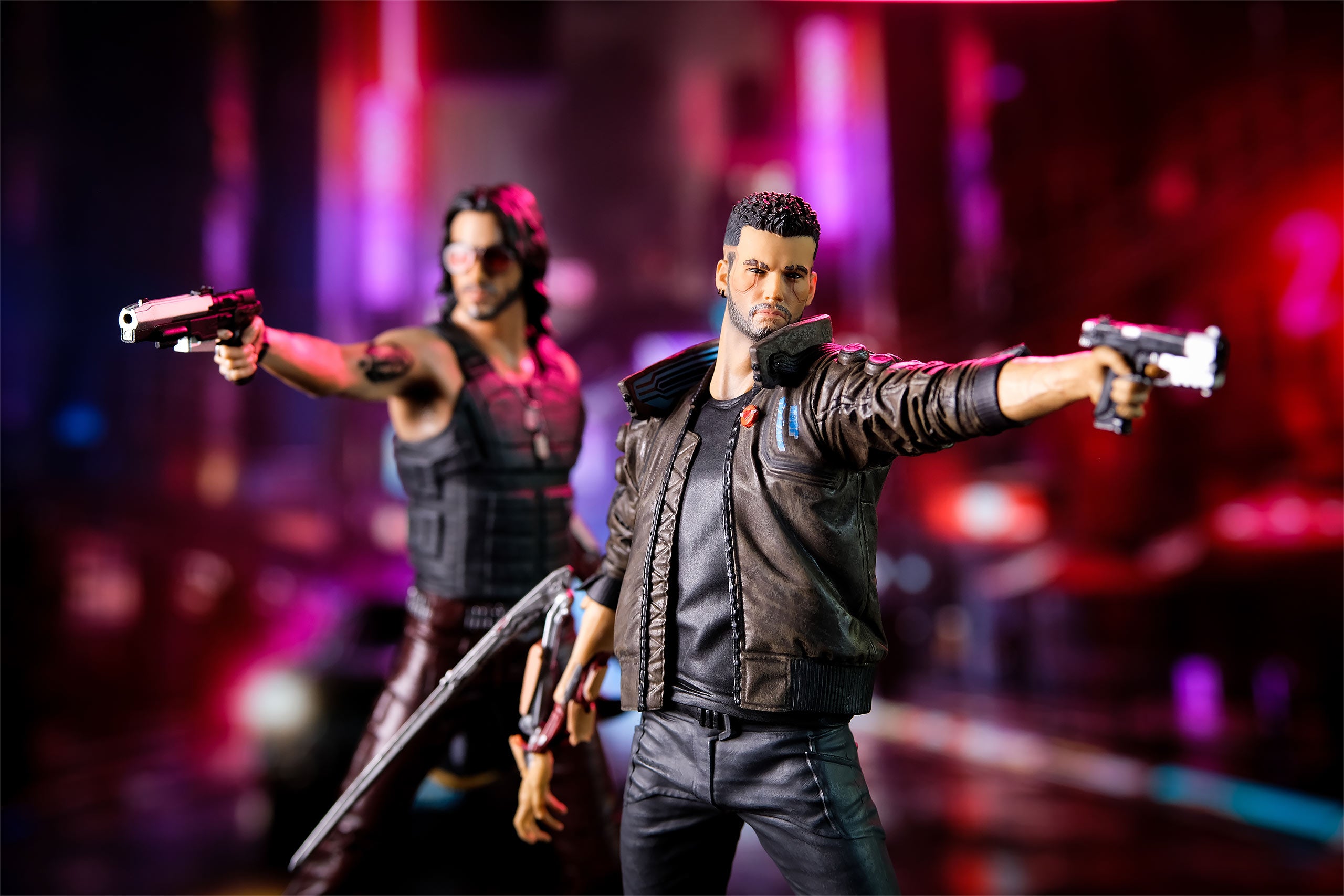 Produktbild Cyberpunk 2077 - Male V Figur 23 cm