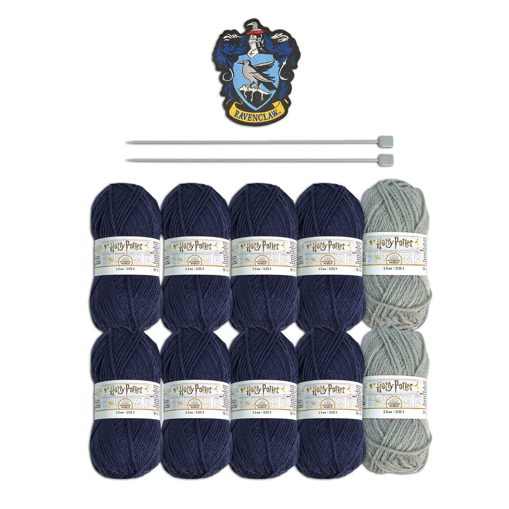 Produktbild Harry Potter - Ravenclaw Schal Strick-Set