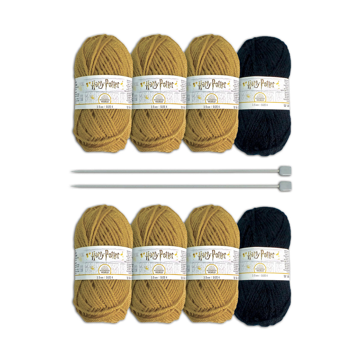 Product image Harry Potter - Hufflepuff Gloves & Socks Knitting Set