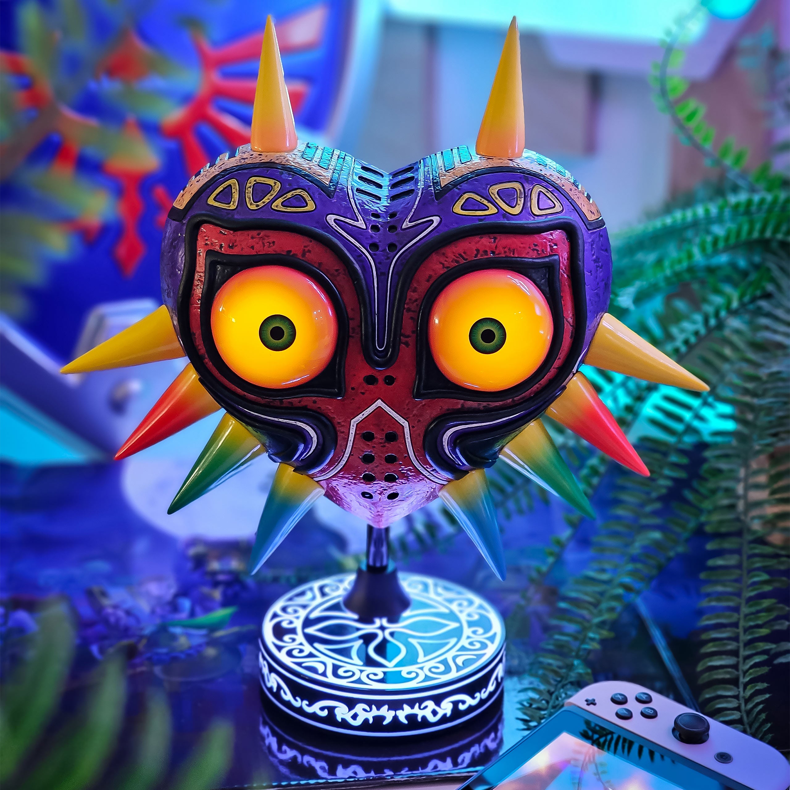 Image produit Zelda - Statue de Majora's Mask avec lumière