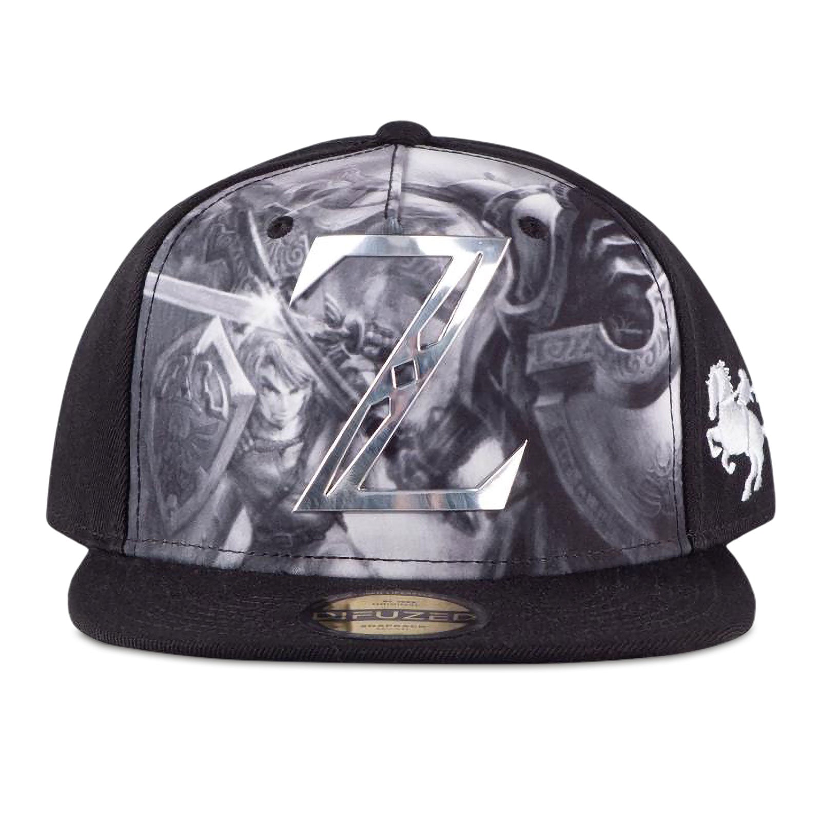 Image produit Zelda - Casquette Snapback Link vs. Ganon noire
