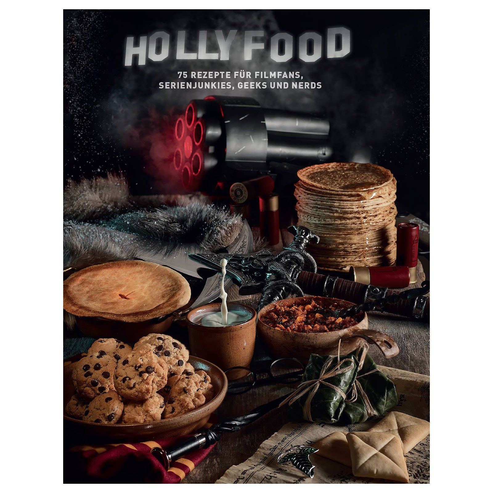 Image produit Hollyfood - Livre de cuisine pour les fans de films, les accros aux séries, les geeks et les nerds