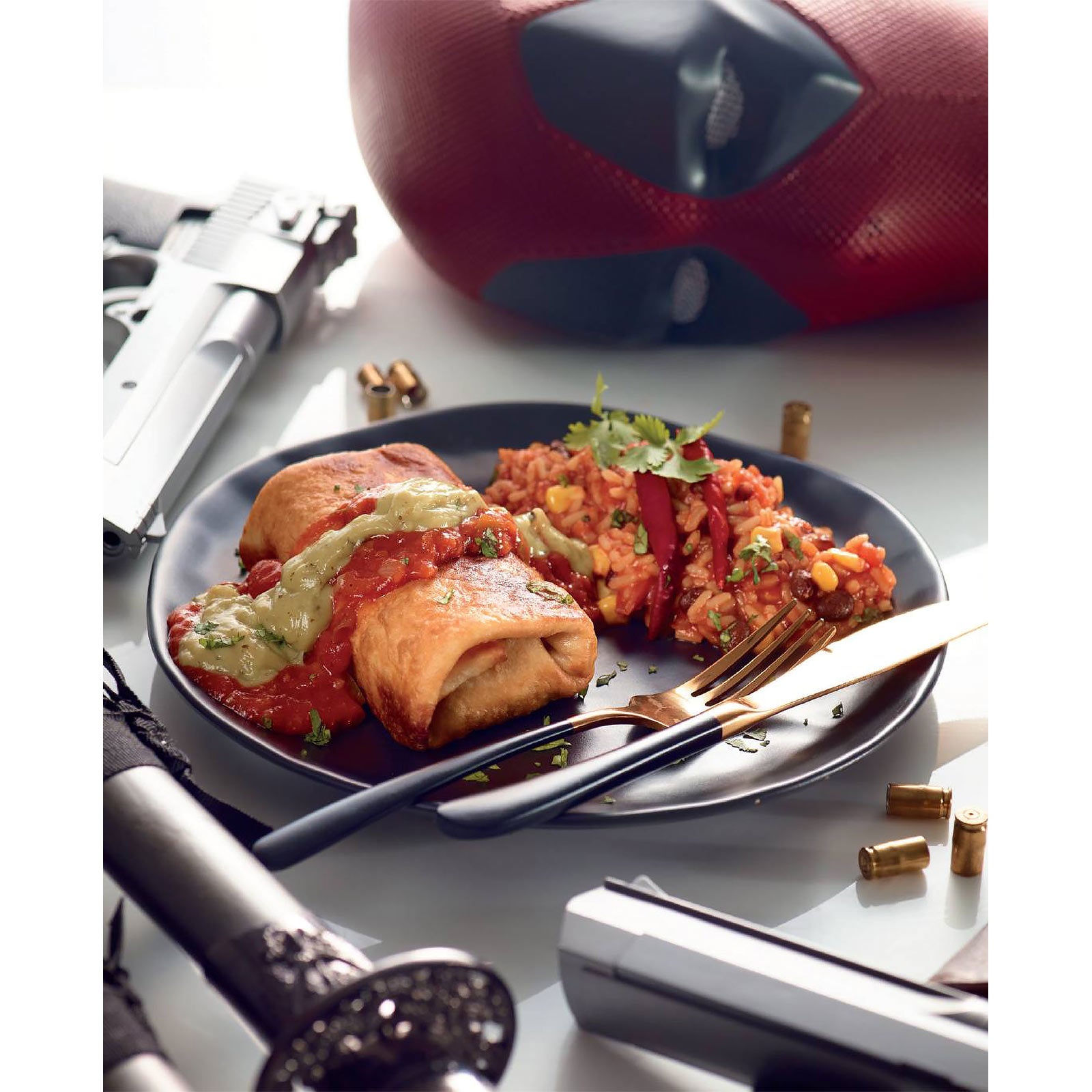 Image produit Hollyfood - Livre de cuisine pour les fans de films, les accros aux séries, les geeks et les nerds