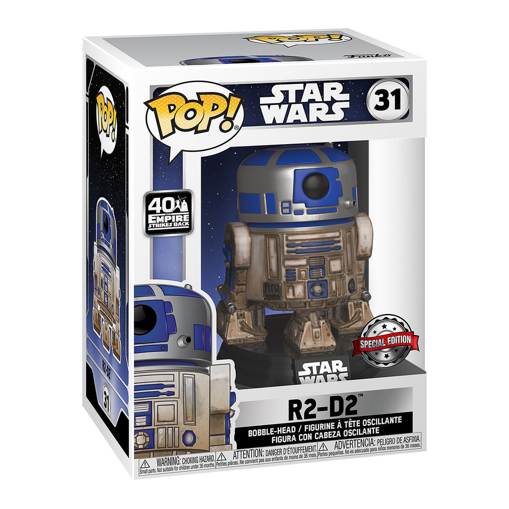 Produktbild Star Wars - R2-D2 Funko Pop Wackelkopf-Figur