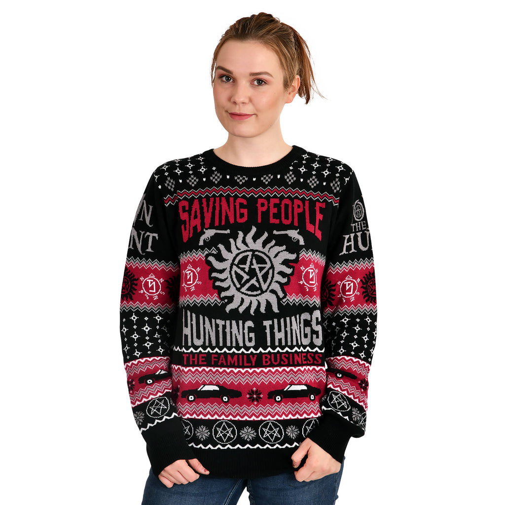 Immagine del prodotto Supernatural - Saving People Hunting Things Maglione a maglia