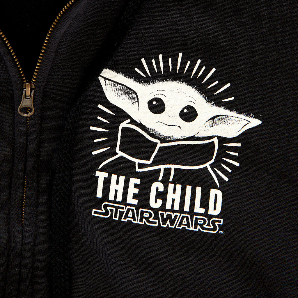 Immagine del prodotto Felpa con cappuccio nera The Child - Star Wars The Mandalorian
