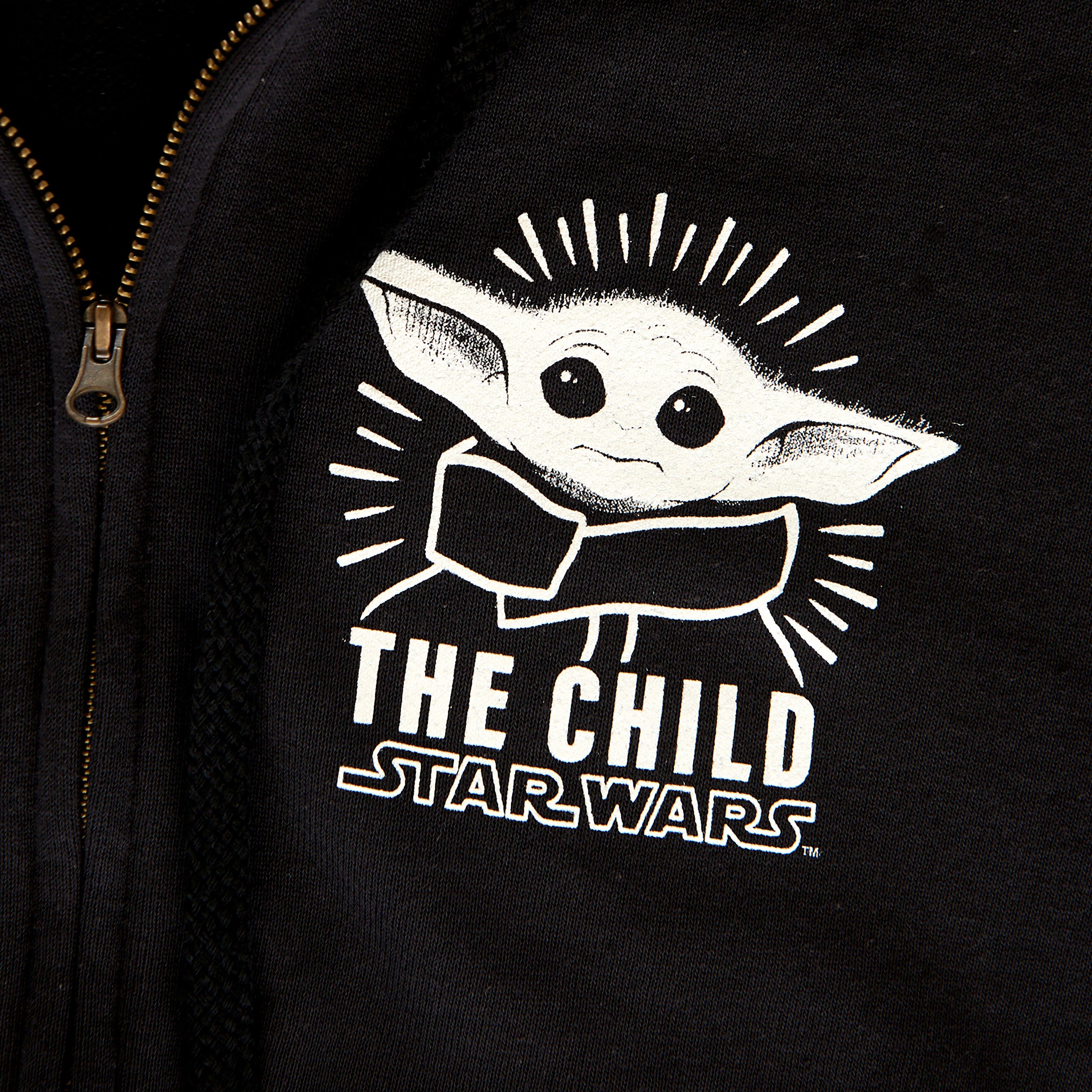 Immagine del prodotto Felpa con cappuccio nera The Child - Star Wars The Mandalorian