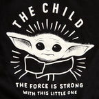 Immagine del prodotto Felpa con cappuccio nera The Child - Star Wars The Mandalorian